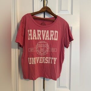 Harvard University Pink Women's Top